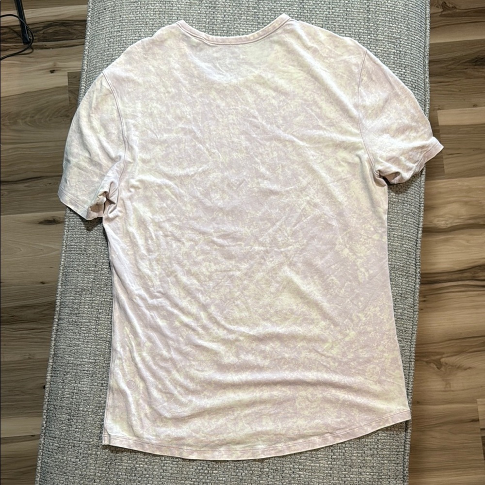 Lululemon Tee‎ Pima Cotton Tie Dyed Light Purple sz8/10